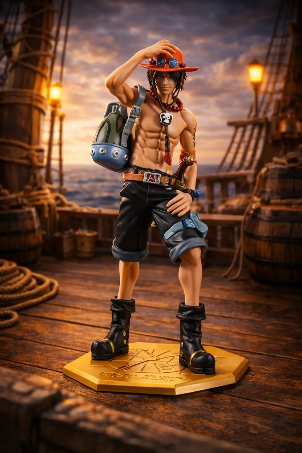Portgas D. Ace 23cm – Premium PVC Figur RIVEIROSALES
