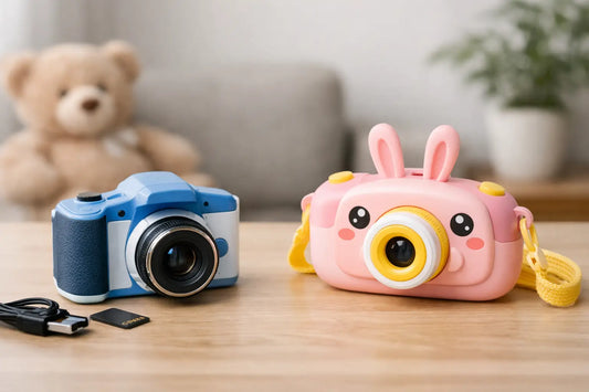 Digitale Kinderkamera oder Spielzeugkamera?