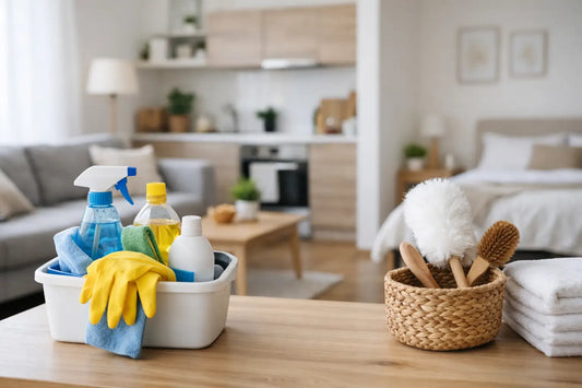 Kleine Wohnung schnell sauber halten: 9 Tipps