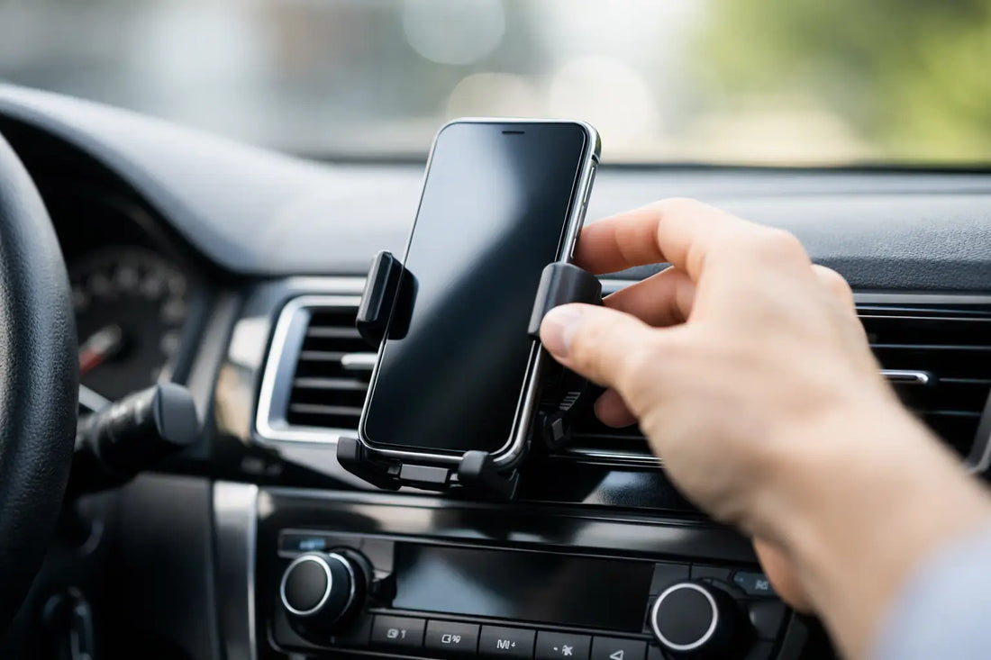 Auto-Handyhalterung ohne Kleben finden