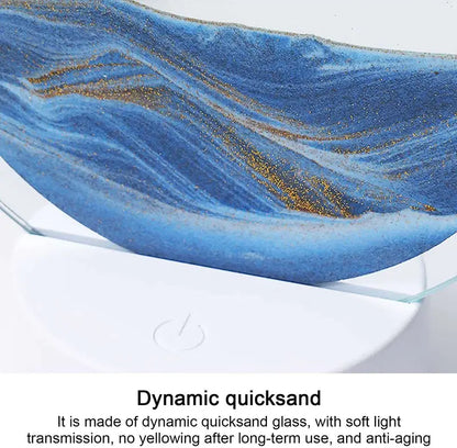 RGB LED Moving Sand Art Table Lamp – 3D Sandscape