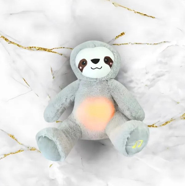 Breathing Plush Toy with Light & Soothing Sounds