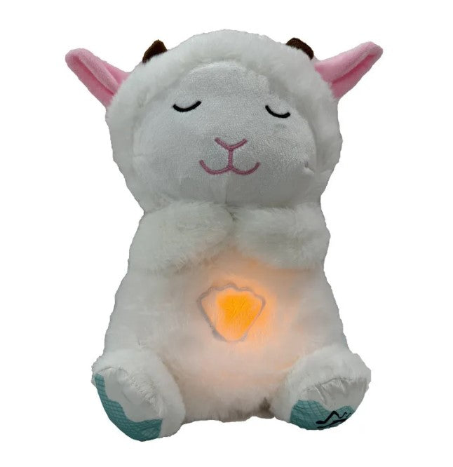 Breathing Plush Toy with Light & Soothing Sounds