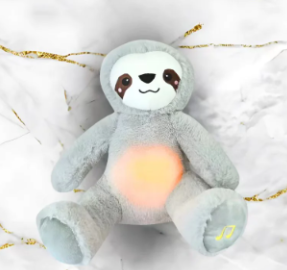 Breathing Plush Toy with Light & Soothing Sounds