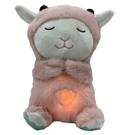 Breathing Plush Toy with Light & Soothing Sounds