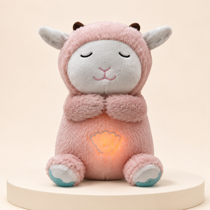 Breathing Plush Toy with Light & Soothing Sounds