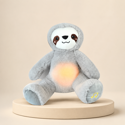 Breathing Plush Toy with Light & Soothing Sounds