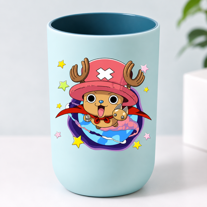 One Piece Anime Toothbrush Cup – Plastic Rinsing Mug