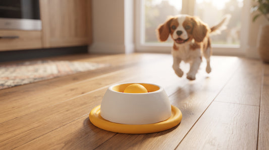 Dog Slow Feeder Puzzle Treat Toy – Interactive Licking Bowl