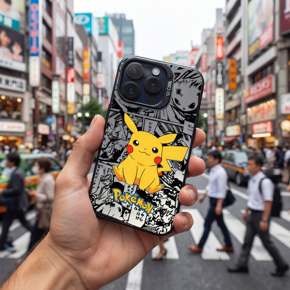 Pikachu Matte Protective iPhone Case – iPhone 7–16e Series