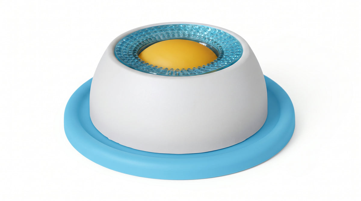 Dog Slow Feeder Puzzle Treat Toy – Interactive Licking Bowl