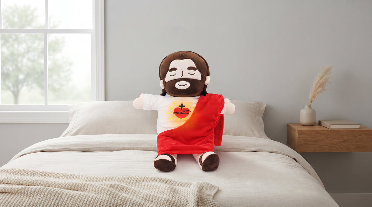 Jesus Sleep Plush Toy – Soft Comfort Companion