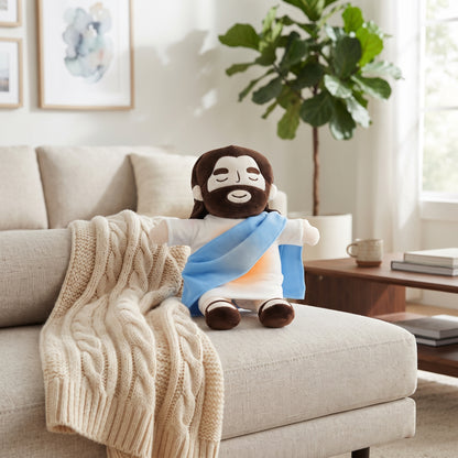 Jesus Sleep Plush Toy – Soft Comfort Companion