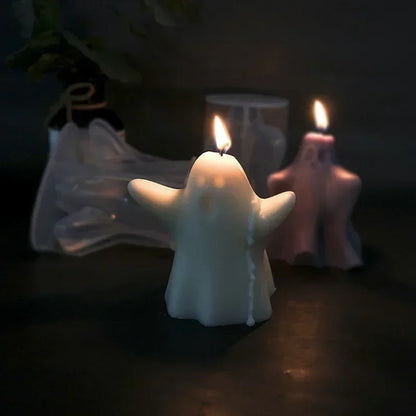 Halloween Ghost Silicone Mold – Candle, Resin & Craft DIY Mold