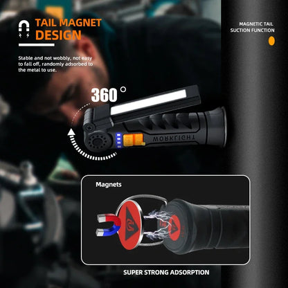 KDULIT Rechargeable COB LED Work Light
