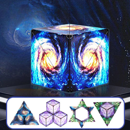 Magnetic Infinite Flip Cube – 3D Fidget Puzzle