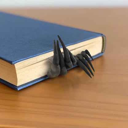 Devil Hand Horror Bookmark – Resin Halloween Desk Decoration