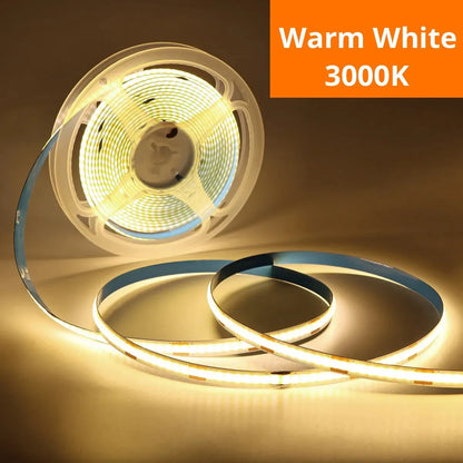 5V USB COB LED Light Strip with Touch Dimmer – 1M–5M