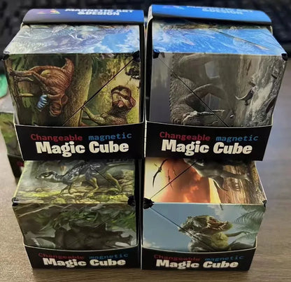 Magnetic Infinite Flip Cube – 3D Fidget Puzzle