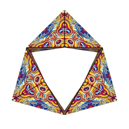 Magnetic Infinite Flip Cube – 3D Fidget Puzzle