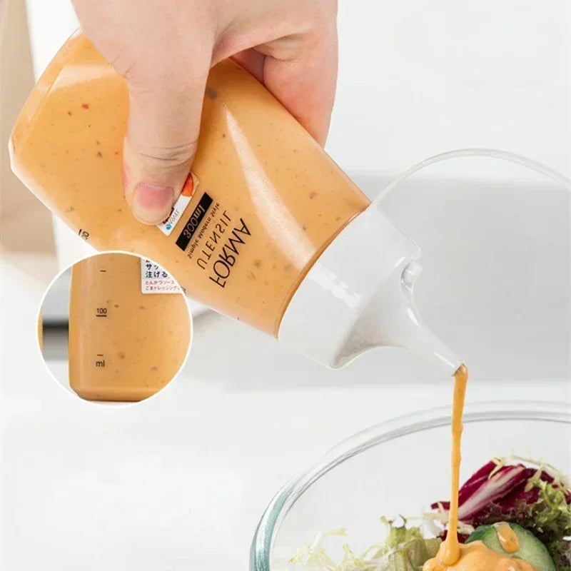 400ml Leak-Proof Squeeze Bottle – Oil, Sauce & Condiment Dispenser
