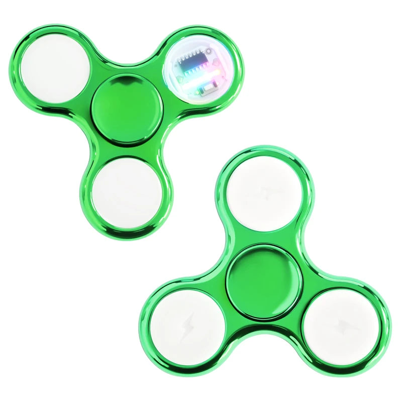 LED Light-Up Fidget Spinner – Glow Stress Relief Hand Toy