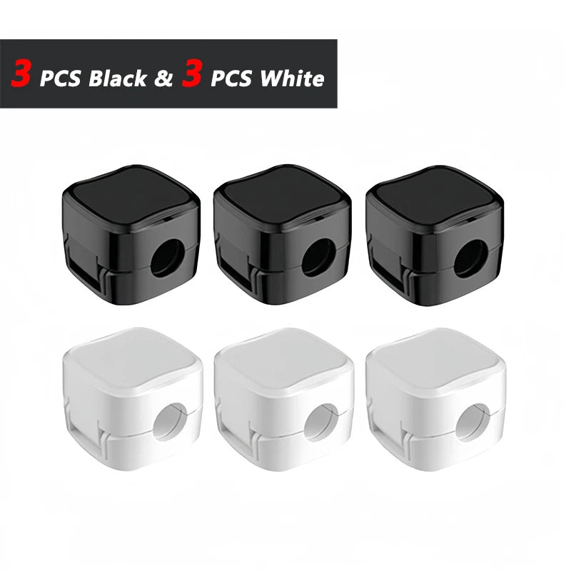 Adhesive Cable Clips – Adjustable Cord Organizer for Desk & Car