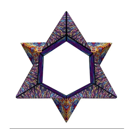 Magnetic Infinite Flip Cube – 3D Fidget Puzzle