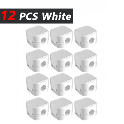 Adhesive Cable Clips – Adjustable Cord Organizer for Desk & Car