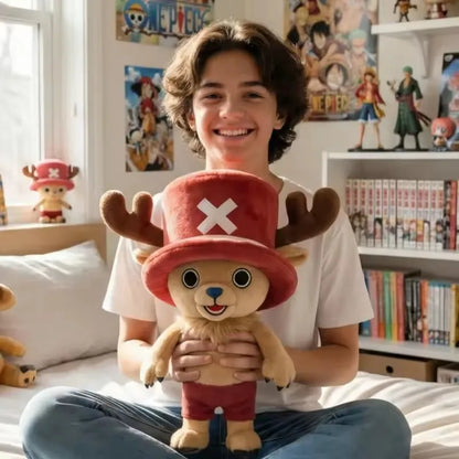 New One Piece Chopper Plush Doll Cute Tony Tony Chopper Plushie Anime Peripherals Toys Birthday Christmas Gift