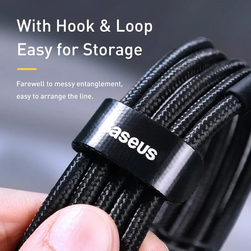 Baseus USB-C to USB-C Fast Charging Cable – 60W/100W PD