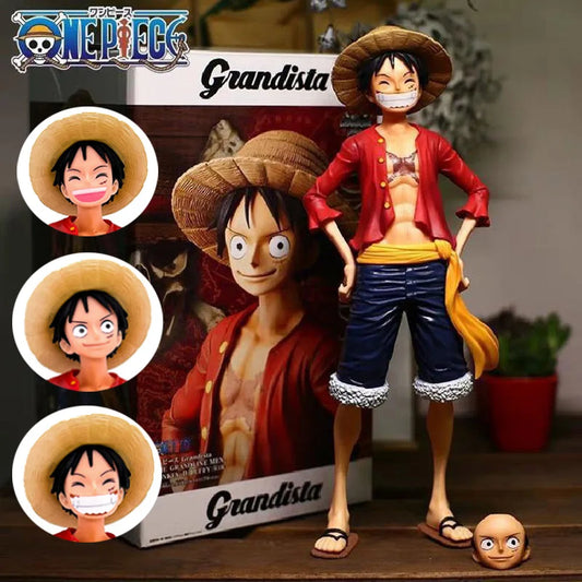 One Piece Luffy 28cm Figure – 3 Face Expressions