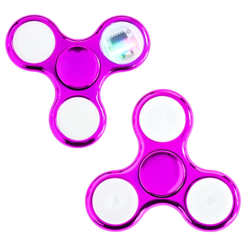LED Light-Up Fidget Spinner – Glow Stress Relief Hand Toy