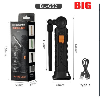 KDULIT Rechargeable COB LED Work Light