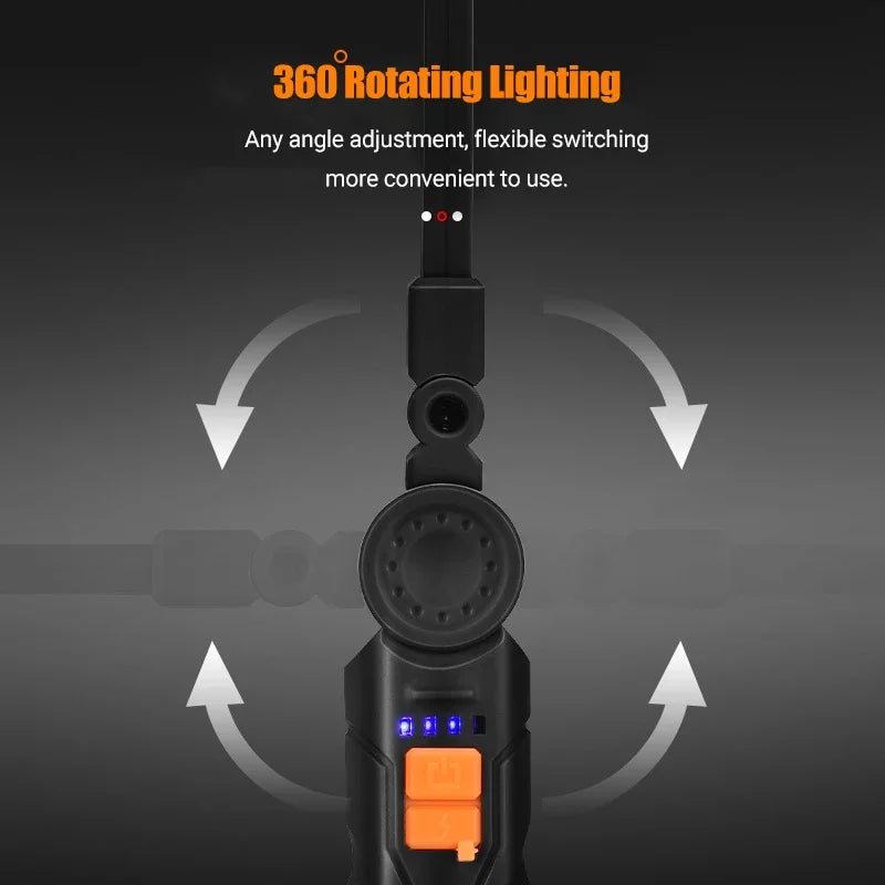KDULIT Rechargeable COB LED Work Light