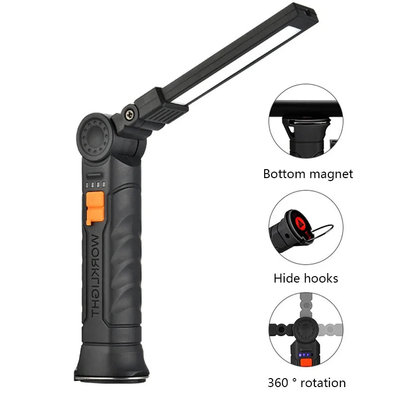 KDULIT Rechargeable COB LED Work Light