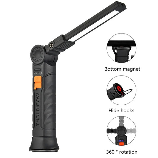 KDULIT Rechargeable COB LED Work Light