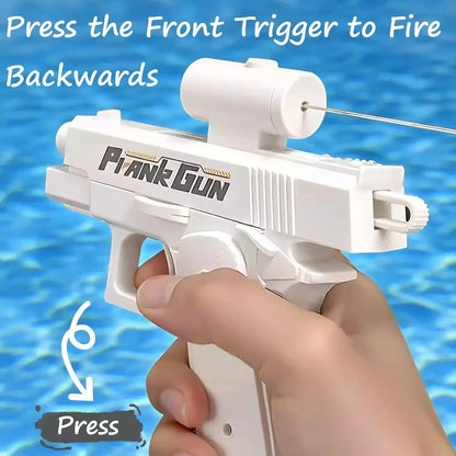 Double-Sided Prank Water Spray Gun – Reverse Spray Toy