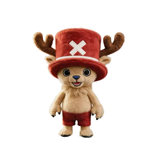 New One Piece Chopper Plush Doll Cute Tony Tony Chopper Plushie Anime Peripherals Toys Birthday Christmas Gift