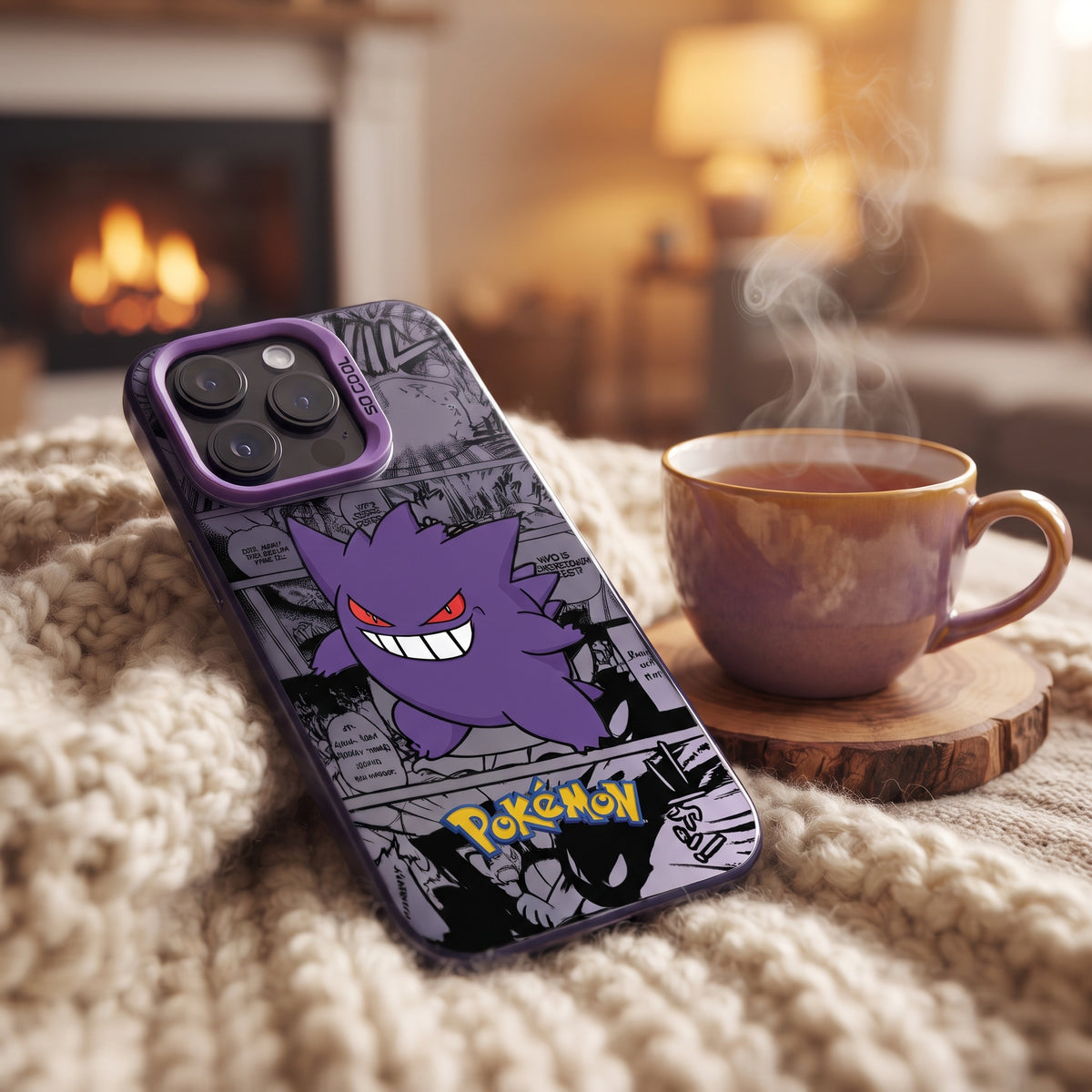 Gengar Matte Protective iPhone Case – iPhone 7–16e Series