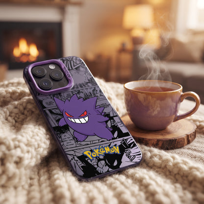 Gengar Matte Protective iPhone Case – iPhone 7–16e Series