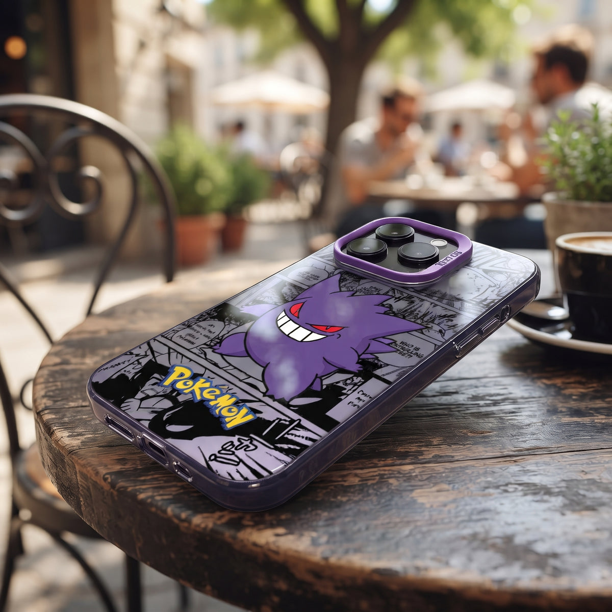 Gengar Matte Protective iPhone Case – iPhone 7–16e Series