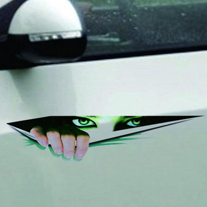 3D Halloween Realistic Eyes Stickers for Car & Wall Decor