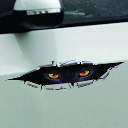 3D Halloween Realistic Eyes Stickers for Car & Wall Decor