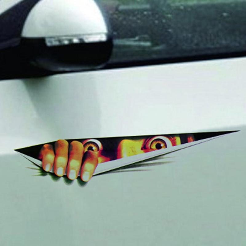 3D Halloween Realistic Eyes Stickers for Car & Wall Decor