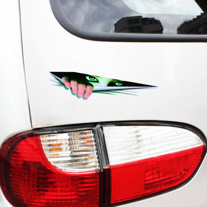 3D Halloween Realistic Eyes Stickers for Car & Wall Decor